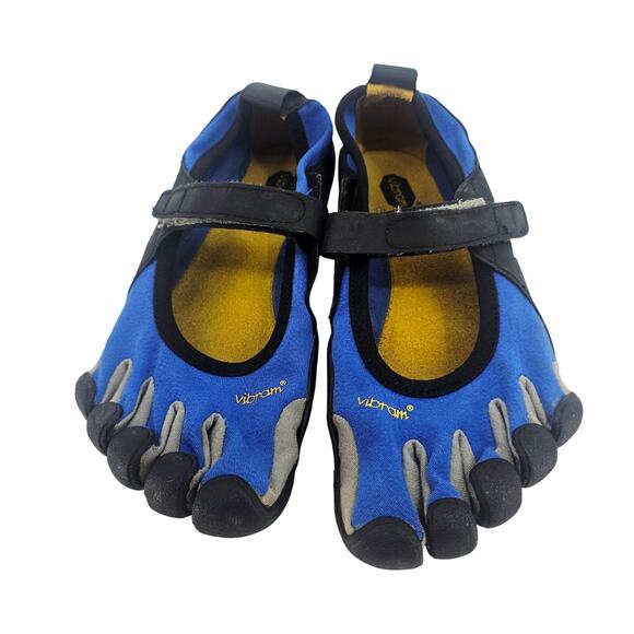 Vibram FiveFingers Sprint Sneaker Shoe Sea Blue size EU 35 US kids 3.5 W 4.5 - Picture 1 of 8